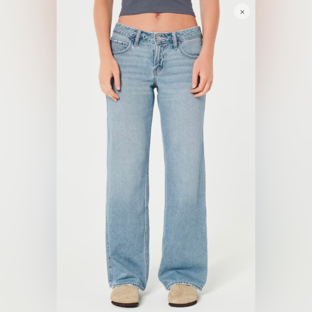 ♡ NWT low rise baggy jeans